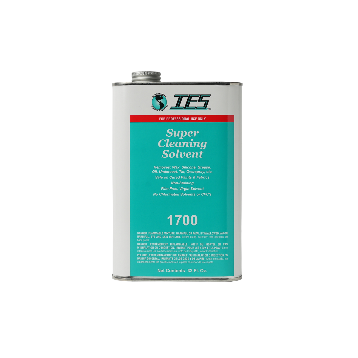 1700 Super Cleaning Solvent (32 oz) – International Epoxies & Sealers