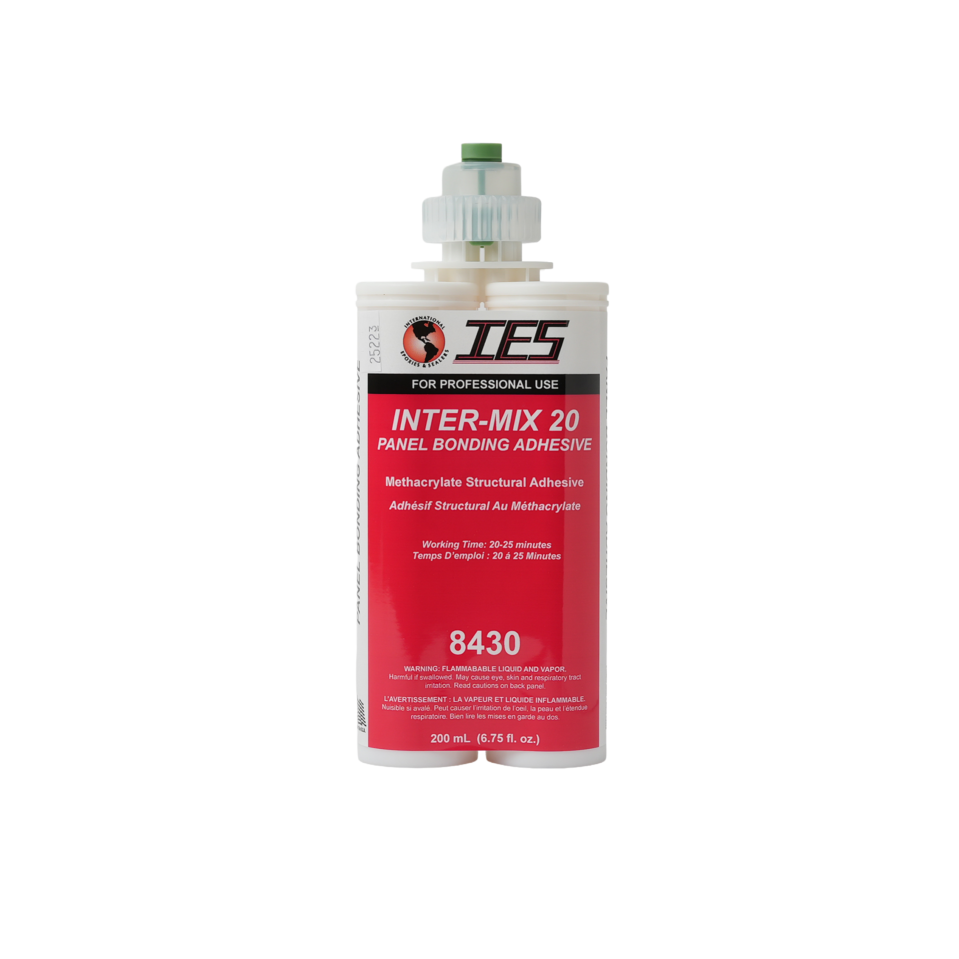 8430 Inter-Mix 20 MMA Panel Bonding Adhesive (200ml