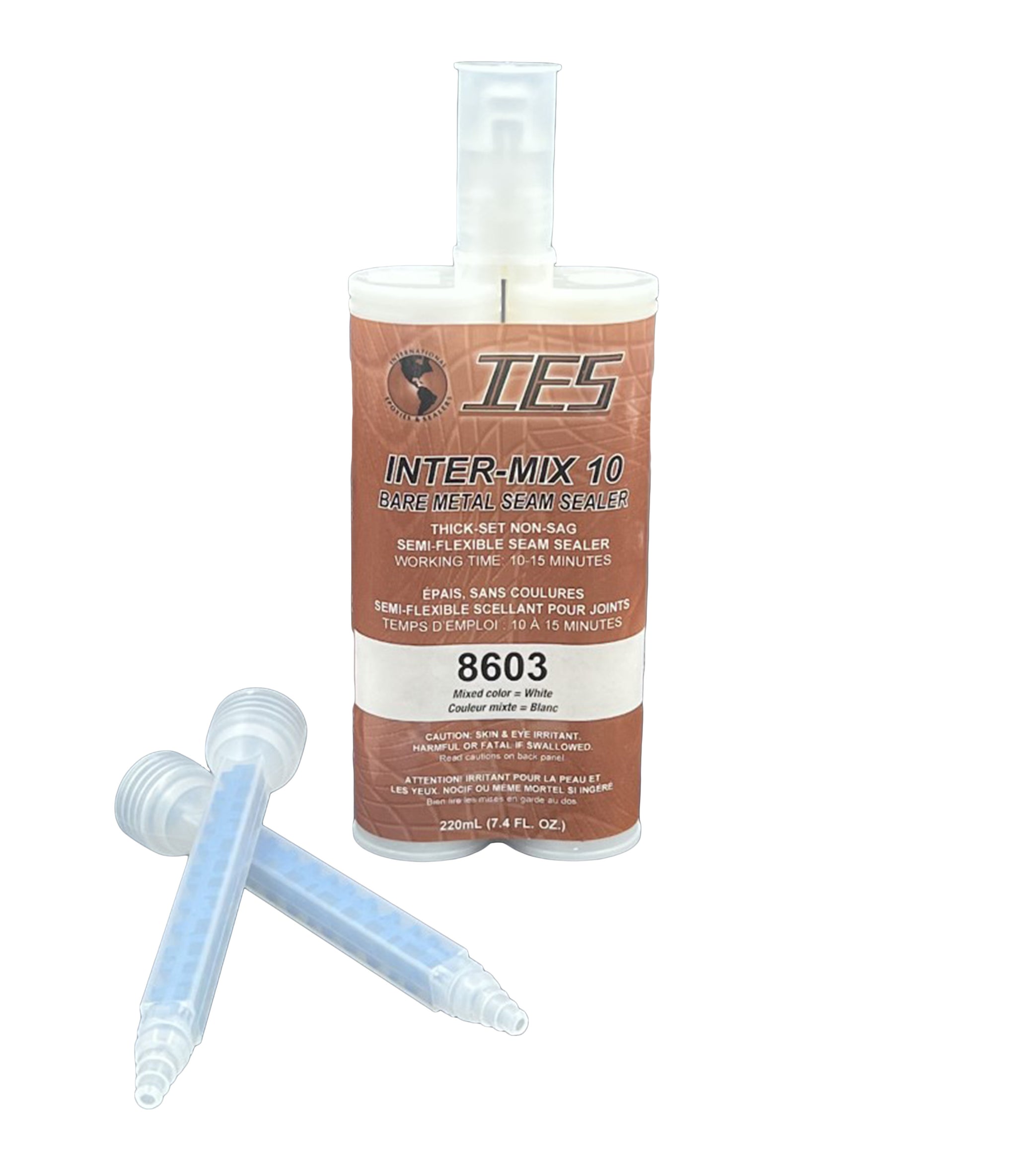 8603 InterMix 10 Bare Metal Seam Sealer White (220ml) International